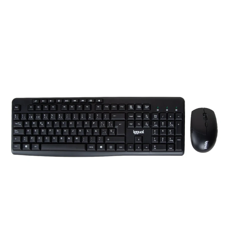 iggual Kit teclado raton inalambrico WMK BASIC